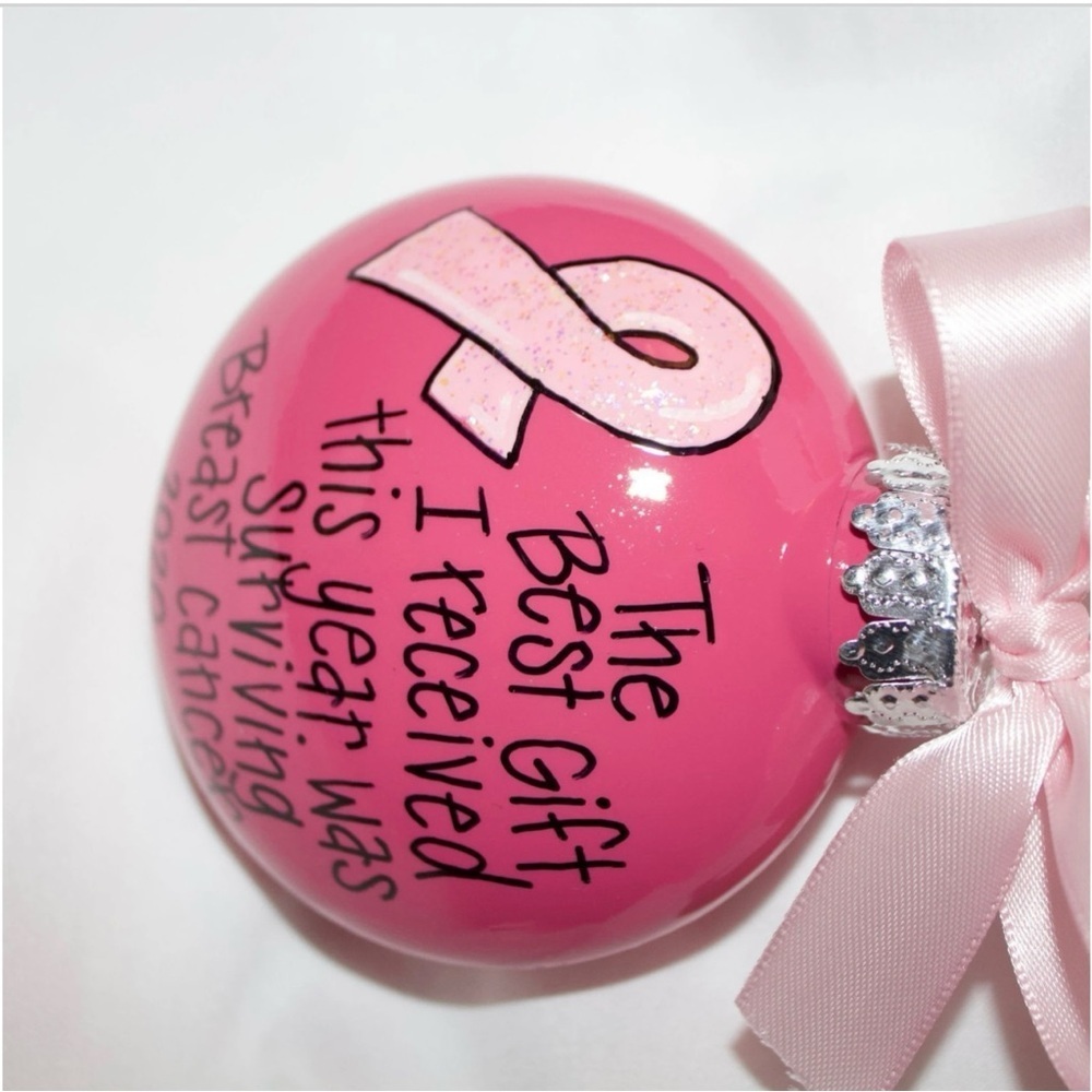 Survivor’s Shining Handmade Ornament: Celebrate Life, Love & Personalization! - Picture 3 of 12